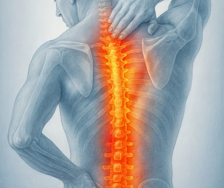 טיפול בגלי הלם לבלט דיסק בגב תחתון