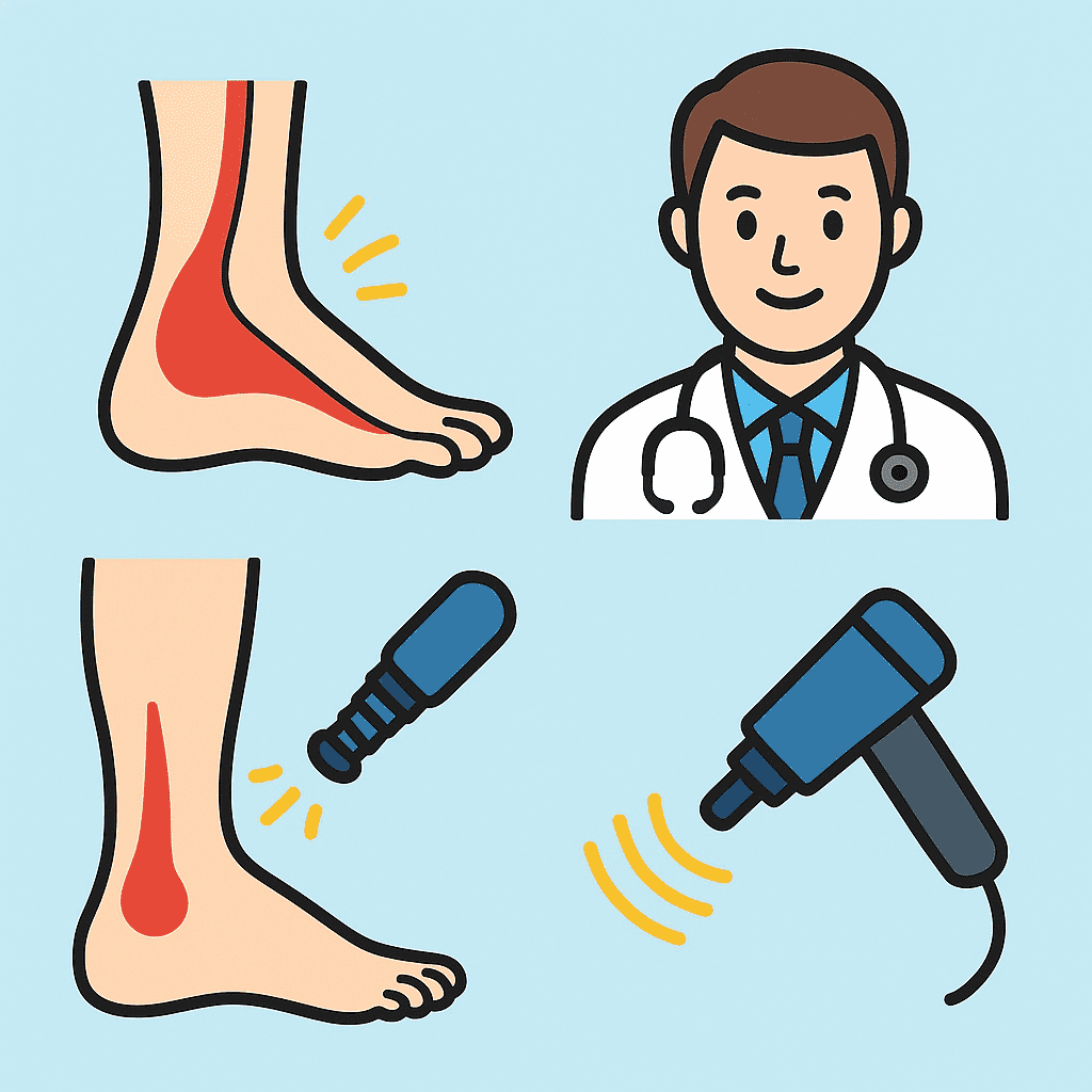 טיפול בגלי הלם לגיד אכילס